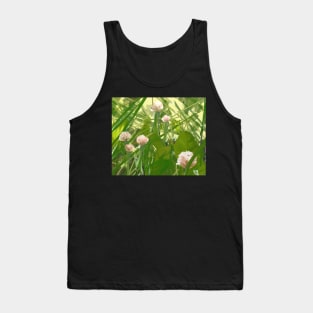 Pink Chives Tank Top